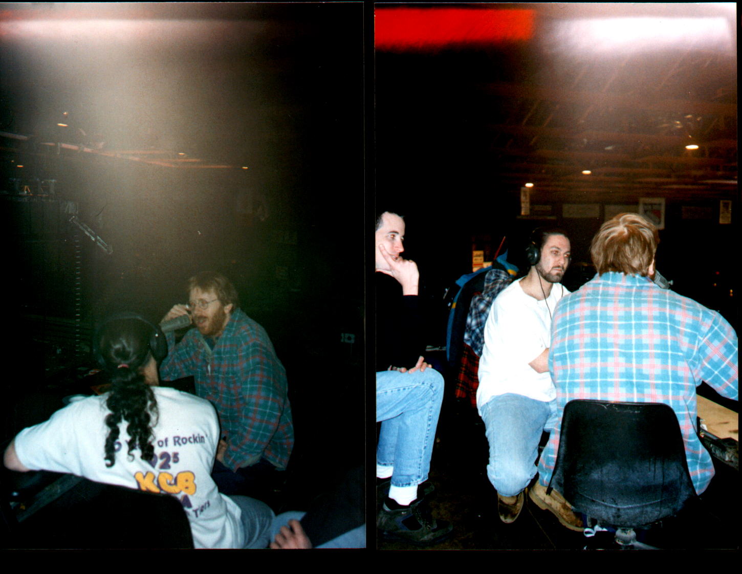 Photos taken of Dave's interview of Trey on Dec. 14 1995